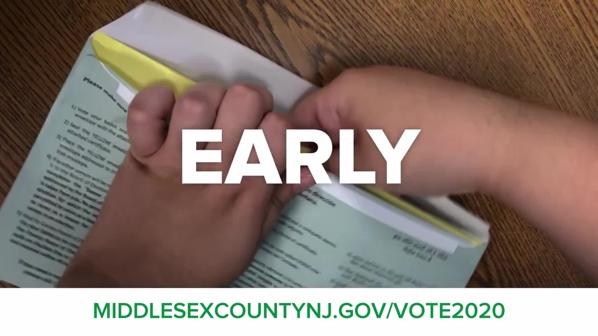 Middlesex County 2020 Election PSA