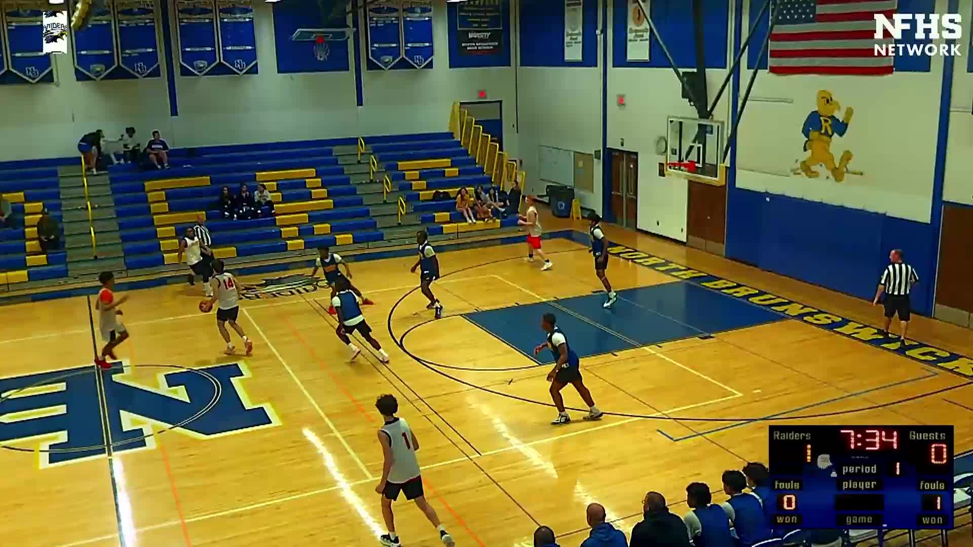 Boys High School Basketball Scrimmage - NBTHS vs. Lawrence