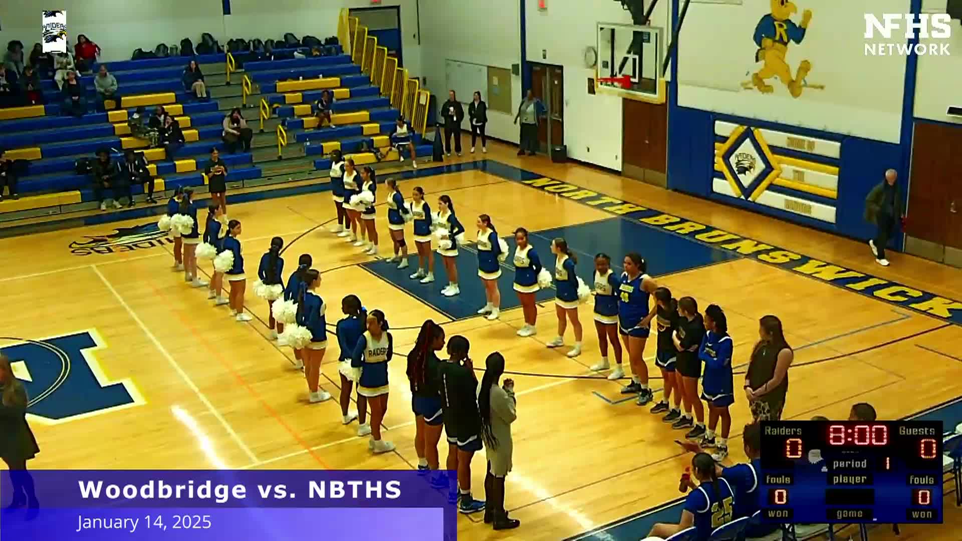 High School Girls Basketball - Woodbridge vs. NBTHS - 1/14/2025