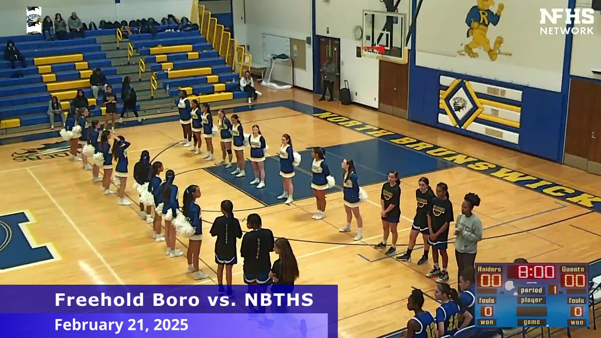High School Girls Basketball - Freehold vs. NBTHS - 2/21/2025