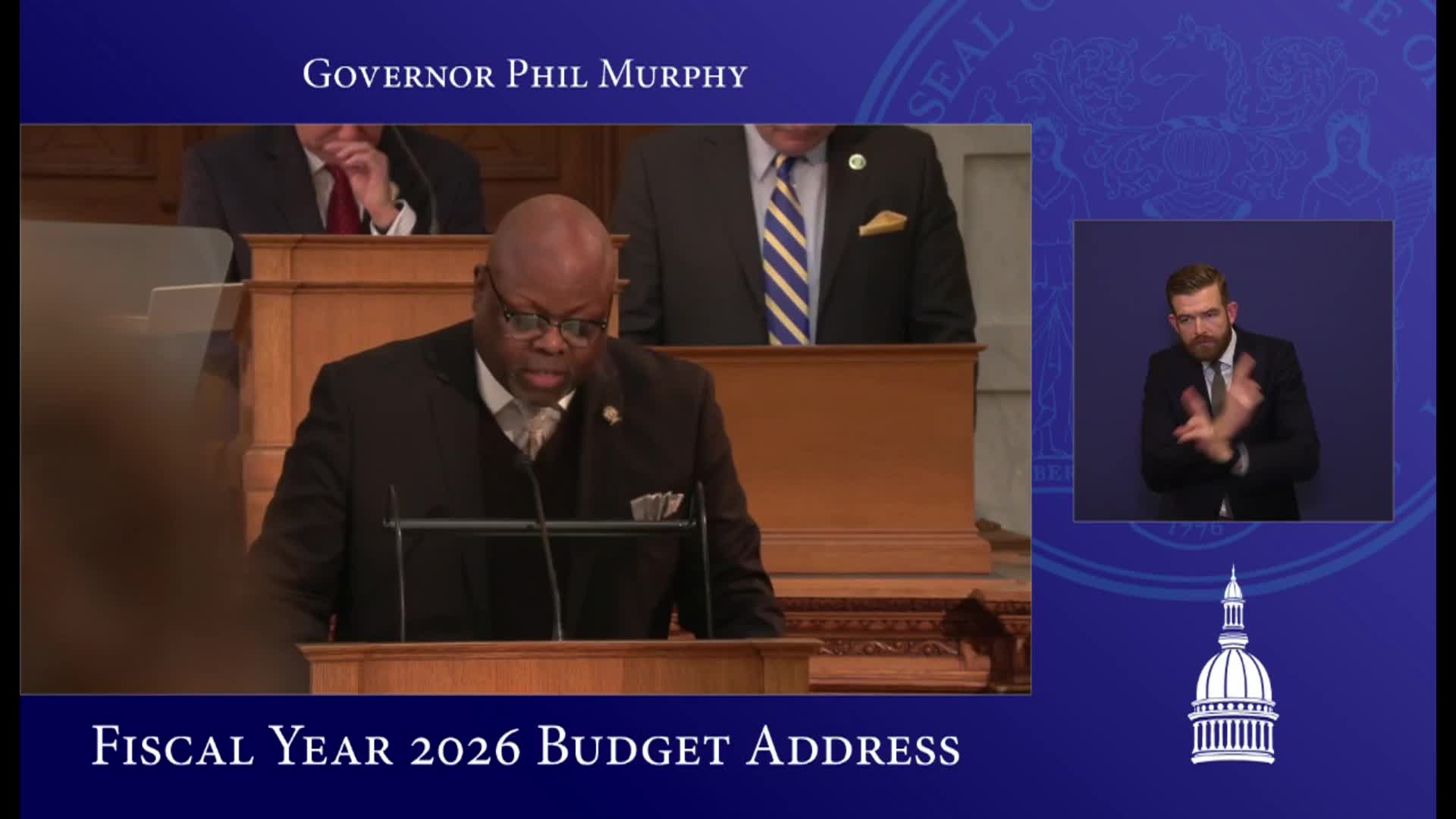 Governor Murphy Fiscal Year 2026 Budget Address