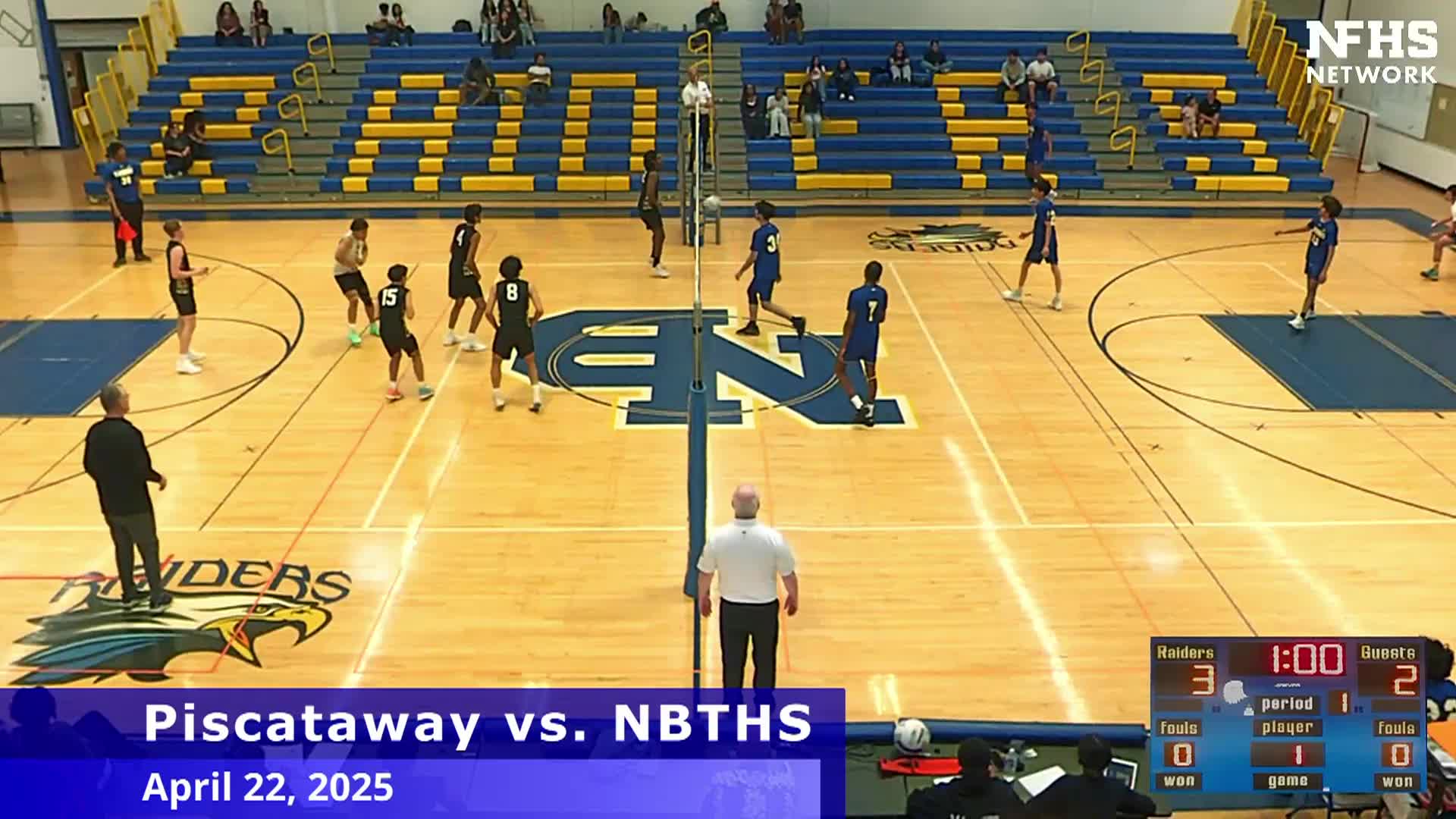 Thumbnail image for High School Boys Volleyball - Piscataway vs. NBTHS - 4/22/2025