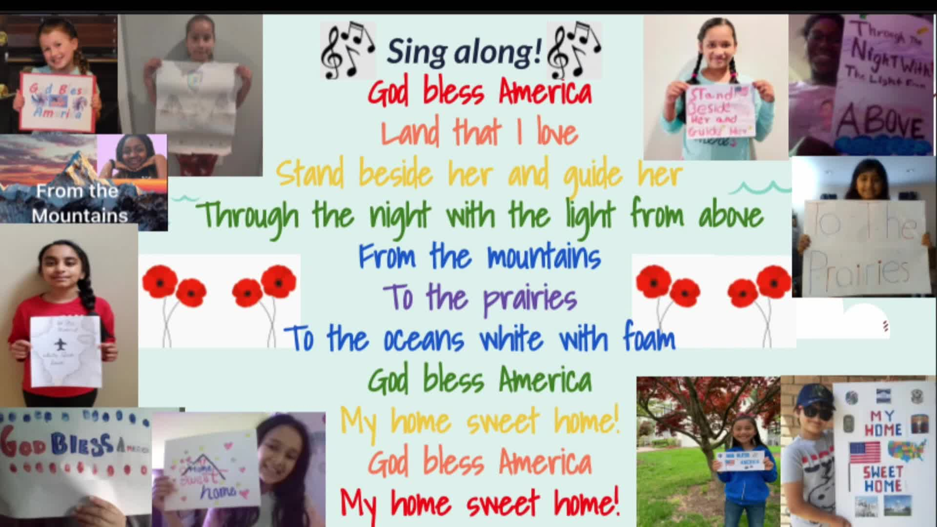 God Bless America - Livingston Park/Parsons Elementary School 4th Graders